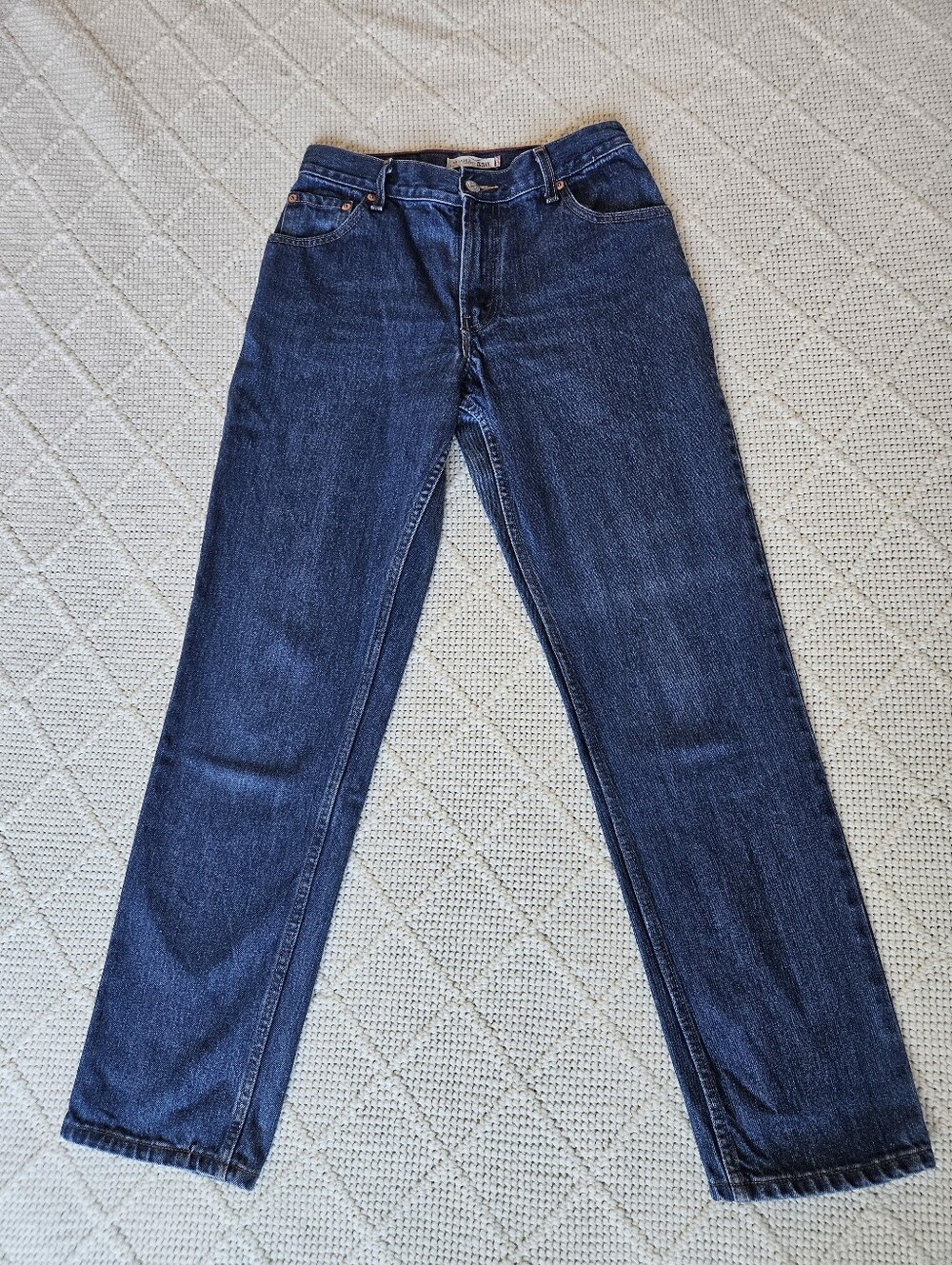 Levi's Women's 550 Dark Blue Relaxed Tapered Vintage Jeans